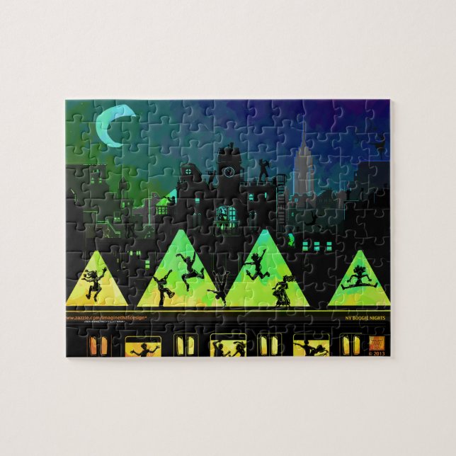 Quebra-cabeça New York Boogie Nights (Horizontal)