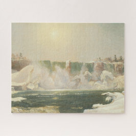 Quebra-cabeça Niágara Cai no inverno (gelo na água)