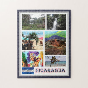 Quebra-cabeça Nicarágua - Mosaico -
