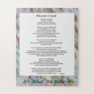 Quebra-cabeça Nicene Criado por Grandes Peças Or