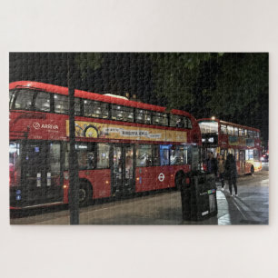 Quebra-cabeça Night Buses, Angel Islington, North London Reino U