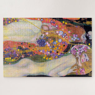 Quebra-cabeça Ninfas Água 2 Gustav Klimt