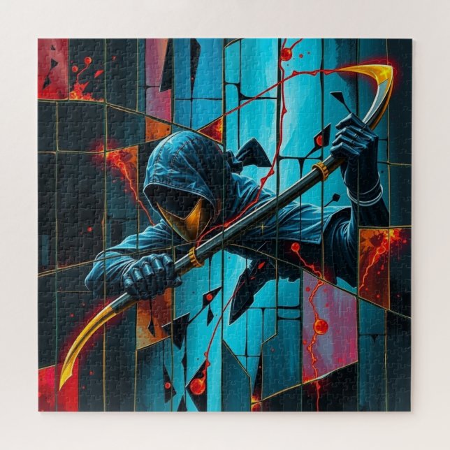 Quebra-cabeça Ninja Nightman (Horizontal)