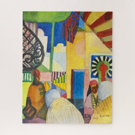 Quebra-cabeça No Bazar | Auguste Macke |