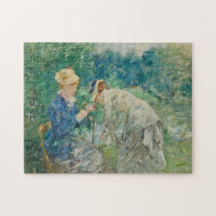 Quebra-cabeça No Bois de Boulogne   Berthe Morisot