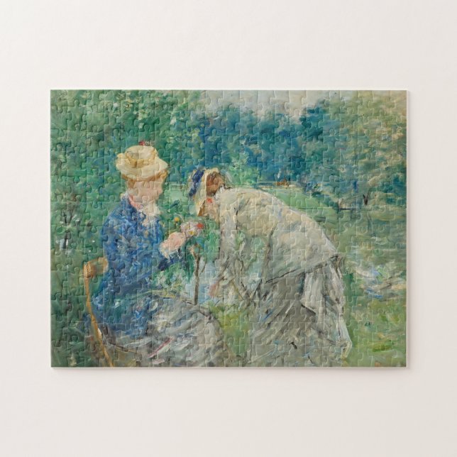 Quebra-cabeça No Bois de Boulogne | Berthe Morisot (Horizontal)