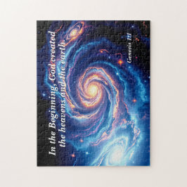 Quebra-cabeça No começo, Deus e Criação Verso