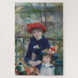 Quebra-cabeça No Terraço, Retrato Impressionista, Renoir
