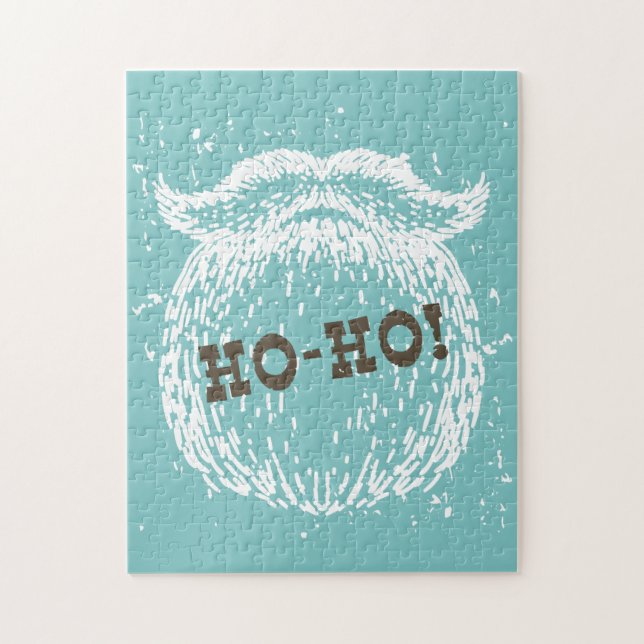 Quebra-cabeça Noel de Papais noeis de Natal Ho-Ho (Vertical)