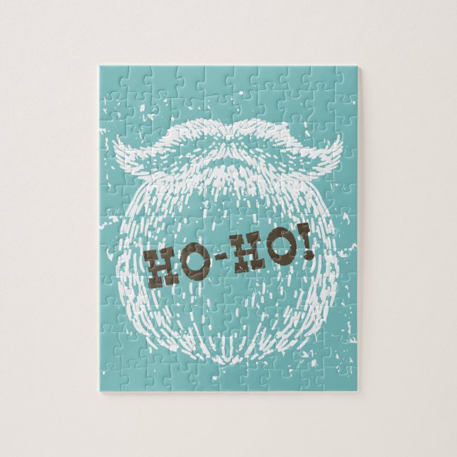 Quebra-cabeça Noel de Papais noeis de Natal Ho-Ho (Vertical)