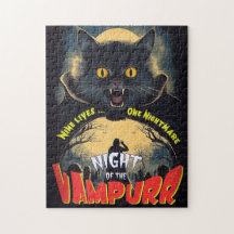 Noite do Vampurrr - poster de horror da colheita