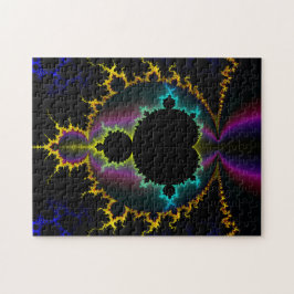 Quebra-cabeça Noite elétrica da arte do Fractal