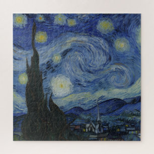 Quebra-cabeça Noite Estrelada - Van Gogh