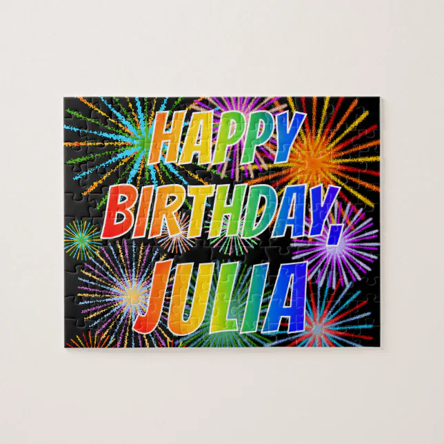 Feliz Aniversário, Júlia!  Feliz aniversário, Aniversario, Feliz
