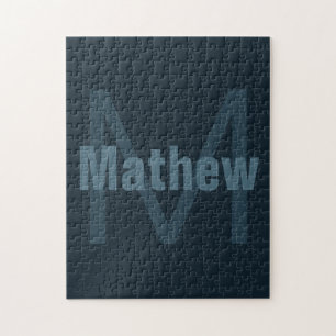 Quebra-cabeça Nome moderno editável