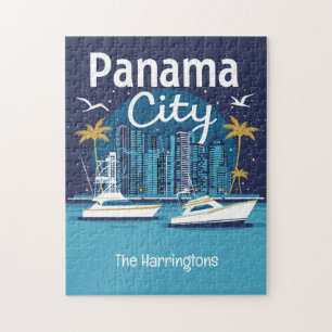 Quebra-cabeça Nome Personalizado Cidade do Panamá