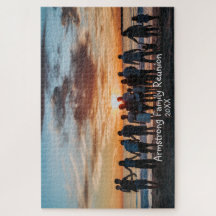 Nome Personalizar Fotografia de Reunião da Família