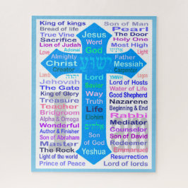 Quebra-cabeça Nomes de Deus e Jesus