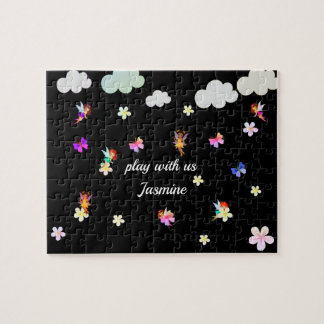 Quebra-cabeça Nomes Personalizados - Fadas de Meninas