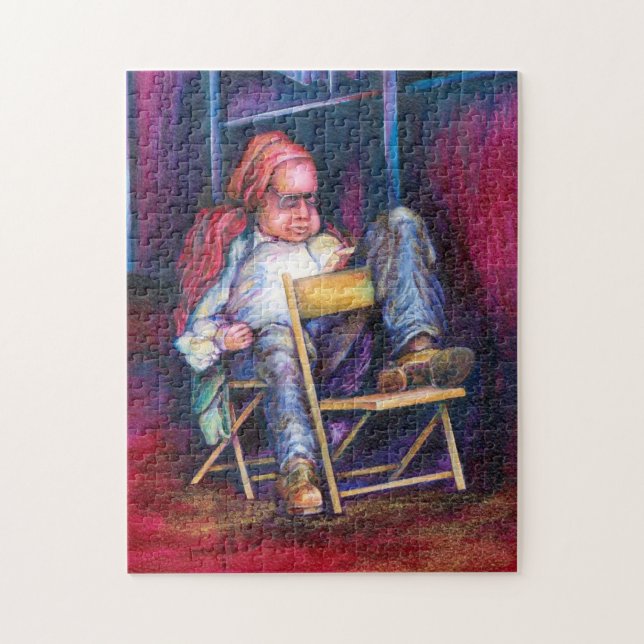 Quebra-cabeça Norman prefere Desenhar no sono (Vertical)