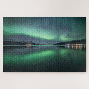 Quebra-cabeça Norte Lights Noruega