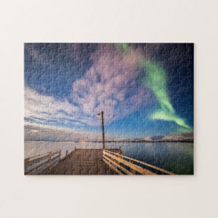Quebra-cabeça Norte Lights Noruega