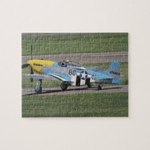 Quebra-cabeça North American P-51 D Dazzling Donna no