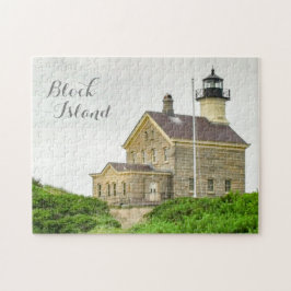 Quebra-cabeça North Lighthouse Block Island, RI Lighthouums