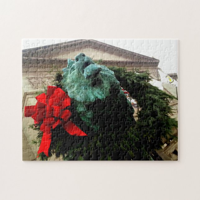 Quebra-cabeça North Lion no Instituto de Arte de Chicago (Horizontal)