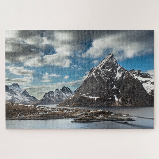 Quebra-cabeça Noruega Lofoten (Horizontal)
