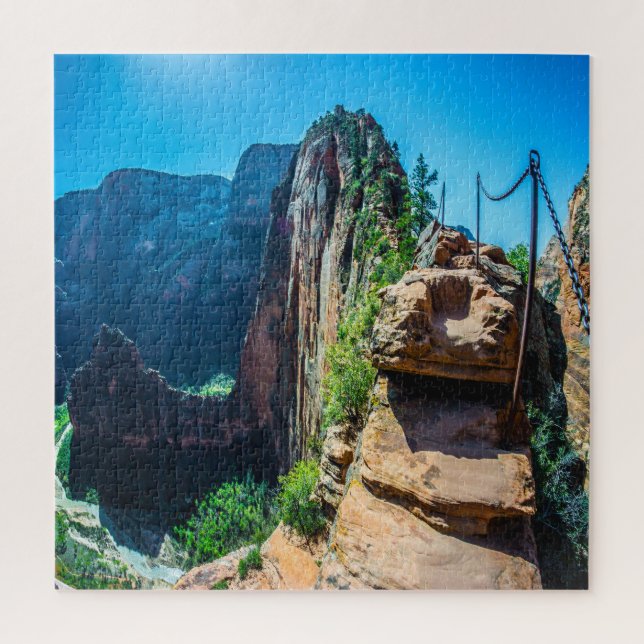 Quebra-cabeça Nós Amamos Angels Landing Utah (Vertical)