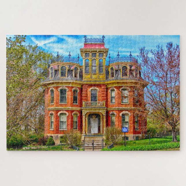 Quebra-cabeça Nós amamos Davenport Iowa. (Horizontal)