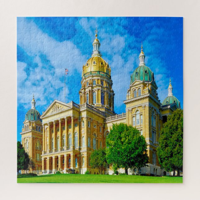 Quebra-cabeça Nós amamos Des Moines Iowa. (Vertical)