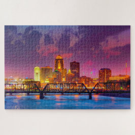 Quebra-cabeça Nós amamos Des Moines Iowa.