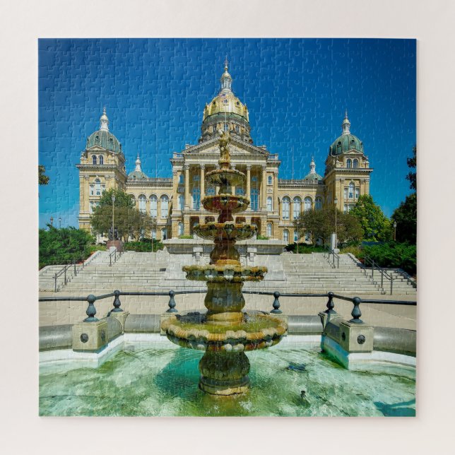 Quebra-cabeça Nós amamos Des Moines Iowa. (Vertical)