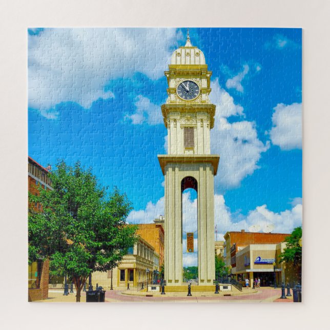 Quebra-cabeça Nós amamos Dubuque em Iowa. (Vertical)