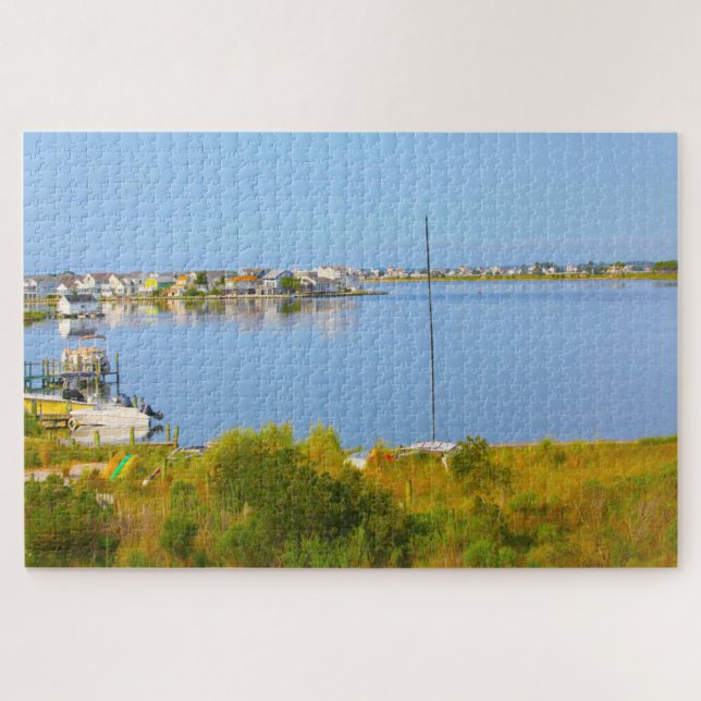 Quebra-cabeça Nós Amamos Fenwick Island Delaware (Horizontal)