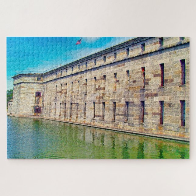 Quebra-cabeça Nós Amamos Fort Delaware (Horizontal)
