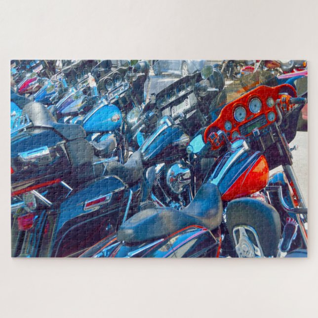 Quebra-cabeça Nós amamos motocicletas na Flórida (Horizontal)