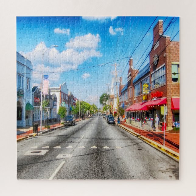 Quebra-cabeça Nós Amamos Newark Delaware (Vertical)
