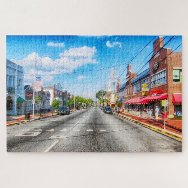 Quebra-cabeça Nós Amamos Newark Delaware (Horizontal)