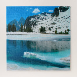Quebra-cabeça Nós Amamos o Lago Solitude Wyoming
