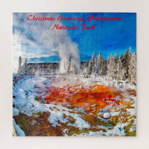 Quebra-cabeça Nós Amamos o Parque Nacional de Yellowstone