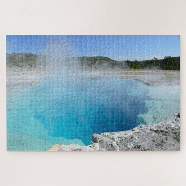 Quebra-cabeça Nós amamos Sapphire Pool Wyoming (Horizontal)