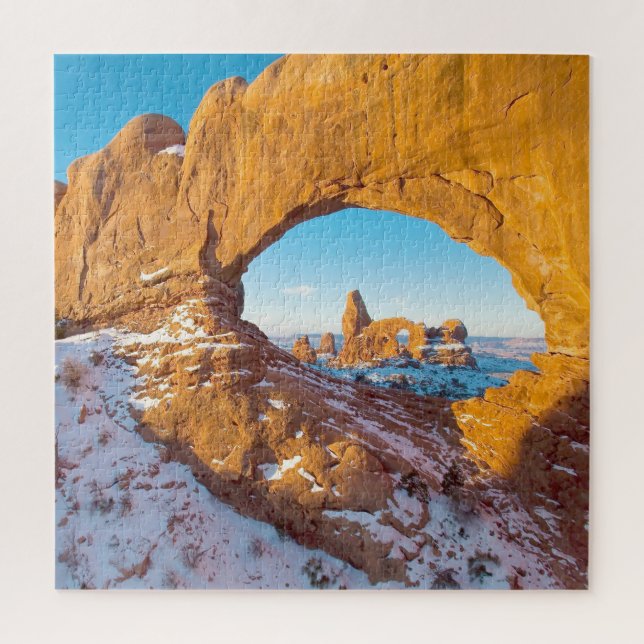 Quebra-cabeça Nós Amamos Turret Arch Utah (Vertical)