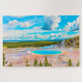 Quebra-cabeça Nós amamos Yellowstone Wyoming