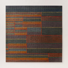 Quebra-cabeça Nos seis limiares atuais, Paul Klee, Abstrato