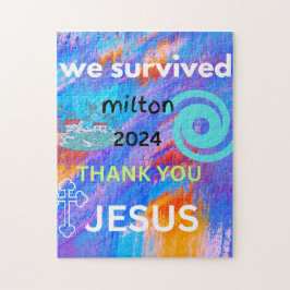 Quebra-cabeça Nós sobrevivemos ao milton 2024