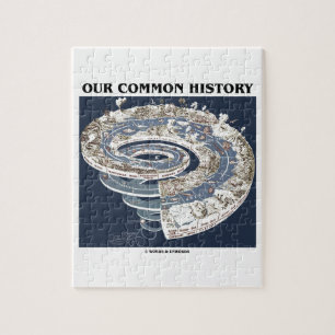 Quebra-cabeça Nossa história comum (espiral do espaço temporal