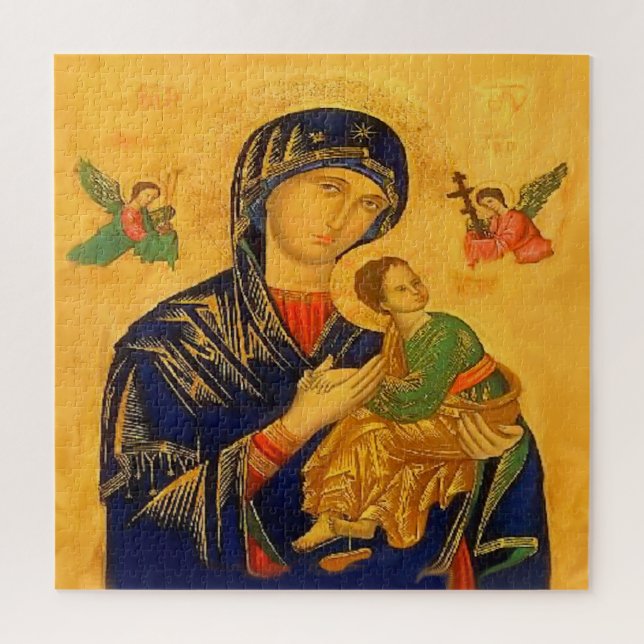 Quebra-cabeça Nossa Mãe da Ajuda Perpétua (Vertical)